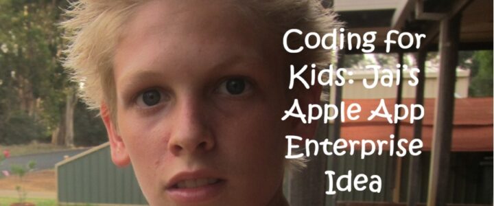 Coding for kids with Jai’s Apple app enterprise idea