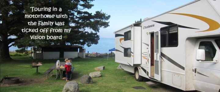 Family motorhome trip through the USA manifested from a 2005 vision board