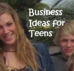 Jai and Kaitlin as young teens learning financial literacy through enterprise goals