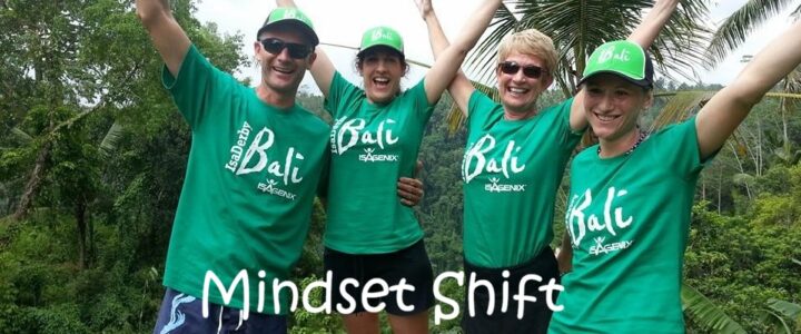 Mindset Shift: Lessons from David Wood’s Break Through Training Cathy and Trevor with friends at leadership training challenging comfort zones and mindset