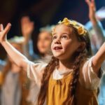 Young children confidently performing together, representing self efficacy and business ideas for 6 year olds
