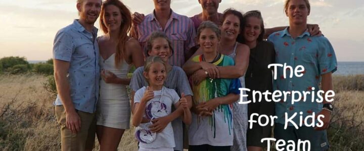 The Enterprise for Kids Team is Back!! The Enterprise for Kids team family photo