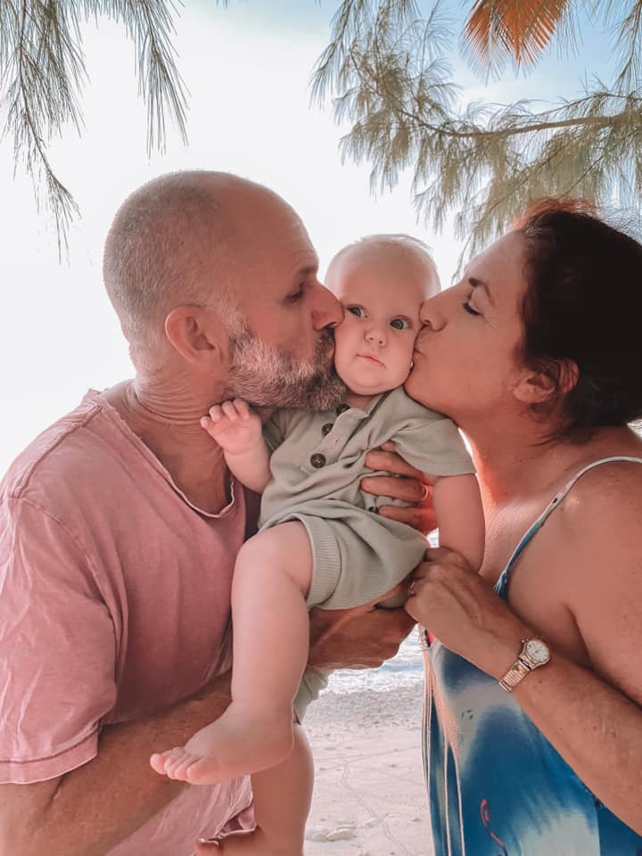 Cathy Trevor and Rafi Enterprise for Kids Family Story Cathy and Trevor with their grandson Rafi as part of the Enterprise for Kids family story