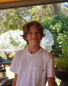 Chayse Howitt at 12 years old when he was playing Minecraft online