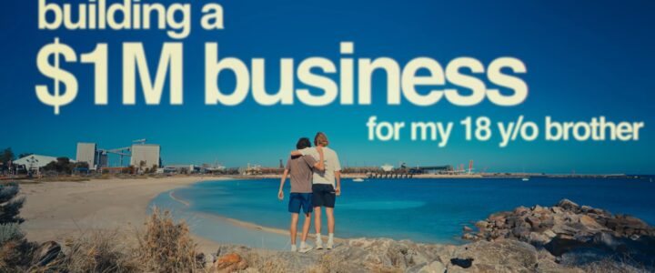 Million Dollar Business Plan: Jai Coaches Chayse on a Road Trip Jai Howitt coaching Chayse on a million dollar business plan during their Geraldton road trip
