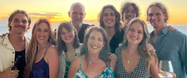 The Howitt family together in a recent photo for their young entrepreneurs story